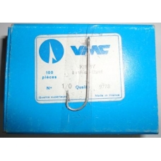 Anzois VMC 9778 nº1/0 quantidade 100